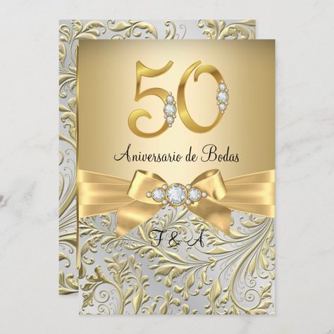 50th Anniversary Invitations, 50th Anniversary Cards, 50th Wedding Anniversary Invitations, 50th Wedding Anniversary Party, Anniversary Invitation, Wedding Anniversary Wishes, 50th Anniversary Party, Golden Wedding Anniversary, Wedding Anniversary Invitations