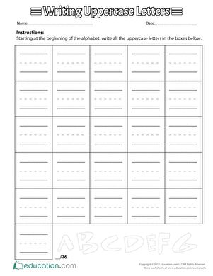 Assess your students’ ability to write uppercase letters using this quick alphabet writing exercise. First Grade Assessment, Letter Assessment, Rti Interventions, Kindergarten Assessment, Writing Assessment, Student Skills, Reading Comprehension Kindergarten, Kindergarten Skills, Preschool Resources