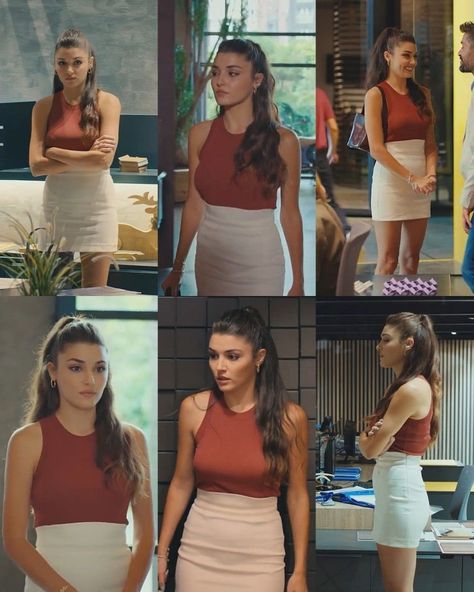 Show Outfits, Look 80s, Hande Ercel Style, Tv Show Outfits, Movies Outfit, Minimal Outfit, Turkish Fashion, Hande Ercel, Fashion Tv