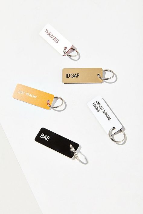 Various Keytags Keychain #urbanoutfitters #keychaintag #keychain #urbanoutfitterskeychain #affiliate Multidisciplinary Design, Car Keychain Ideas, Plastic Keychain, Drukarka 3d, Silly Gifts, Car Accessories For Girls, Christmas Gifts For Boyfriend, Word Up, Stocking Stuffer Gifts