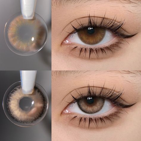 Honey Lenses Eye Color, Contact Lenses For Filipina, Light Brown Contacts, Y2k Stuff, Contact Lenses For Brown Eyes, Brown Contacts, Hazel Contacts, Brown Contact Lenses, Eye Lens Colour