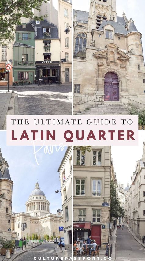 The Ultimate Guide to the Latin Quarter of Paris – Latin Quarter Guide: What to Do in the 5th Arrondissement of Paris, France. #parisguide Latin Quarter Paris, Holiday Tips, Paris Travel Tips, Paris France Travel, Latin Quarter, Paris Guide, Paris Travel Guide, Travel France, Paris Trip