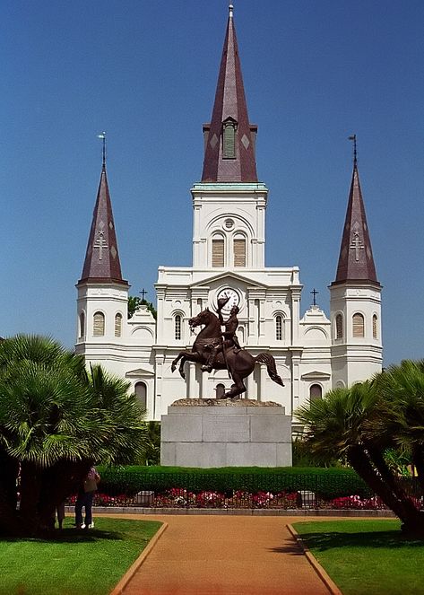 Louisiana Photography, New Orleans Architecture, St Louis Cathedral, Louisiana Travel, Lake Pontchartrain, Louisiana Usa, Jackson Square, Andrew Jackson, New Orleans Travel