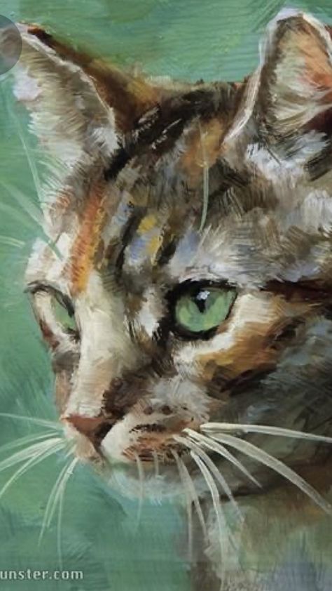 Cat Oil Painting, Pet Portrait Paintings, Cat Portrait Painting, Cats Art Drawing, Cat Art Illustration, Watercolor Cat, Lukisan Cat Air, Cat Portraits, Painting Art Projects