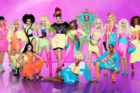 Season 10 of Ru Paul drags race. year 2018. Love all these different colors, personalities and poses. Drag Race Season 15, Kameron Michaels, Race Outfit, Rupaul's Drag Race, Rupaul Drag, Nba Season, Horror Music, Drag Queens, Motivation Fitness