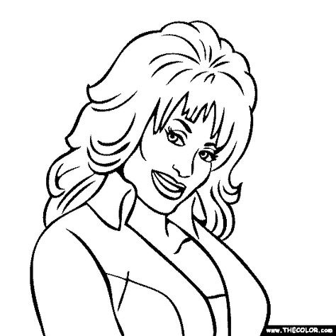 Dolly Parton Coloring Page; preK-5; visual art People Coloring Pages, Graphite Art, Farm Animal Coloring Pages, Free Adult Coloring Pages, Princess Coloring Pages, Coloring Pages For Boys, Unicorn Coloring Pages, Princess Coloring, Easy Coloring Pages