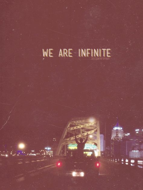 We are infinite Wallflower Quotes, We Are Infinite, Septième Art, Perks Of Being A Wallflower, Love Is In The Air, Film Serie, Lyric Quotes, Movie Quotes, The Words