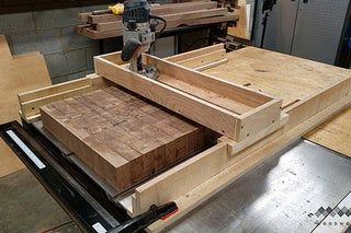 Drum Sander, Wooden Workshops, Router Sled, Router Jig, Woodworking Shop Projects, Kabinet Dapur, Woodworking Joinery, Easy Coffee, Router Woodworking