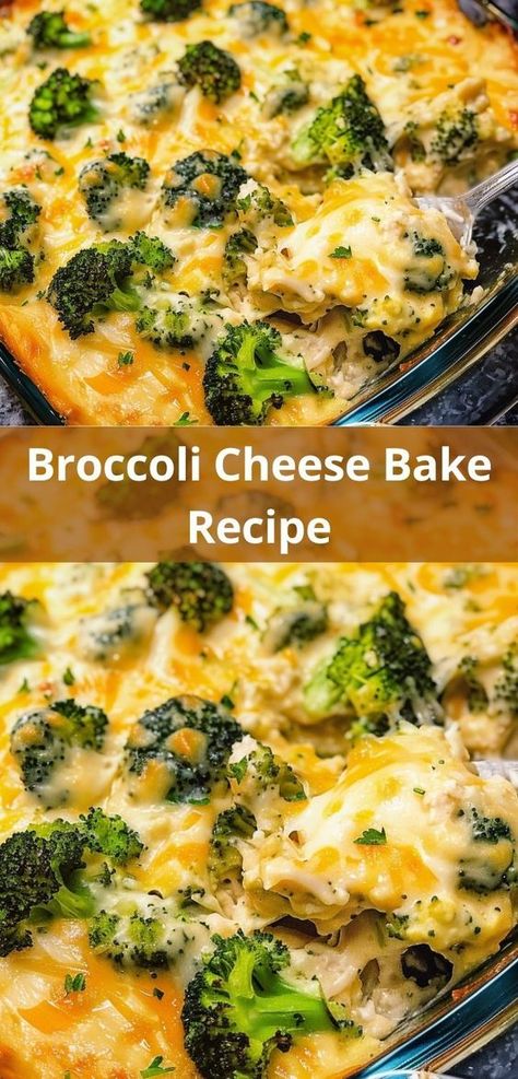 Broccoli and cheese combine for a quick, satisfying bake. Baked Broccoli Oven, Baked Broccoli And Cheese, Brocoli And Cheese, Broccoli Cauliflower Bake, Broccoli Cauliflower Recipes, Baked Broccoli Recipe, Broccoli Cheese Bake, Broccoli Recipes Side Dish, Cheese Broccoli