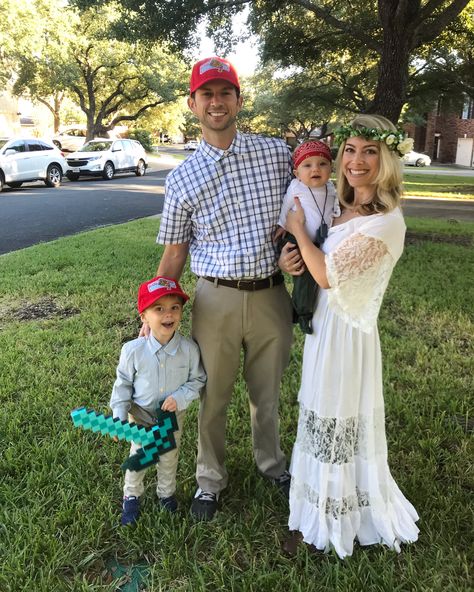 Our family dressed up as Forrest, Jenny, lil Forrest and Lt. Dan Pumpkin Spice Costume, Forest Gump And Jenny Costume Diy, Forrest Gump And Lieutenant Dan Costume, Forrest Gump And Jenny Costume, Forrest And Jenny Costume Couple, Forrest Gump Family Costume, Jenny From Forrest Gump, Forrest Gump Costume, Forrest Gump