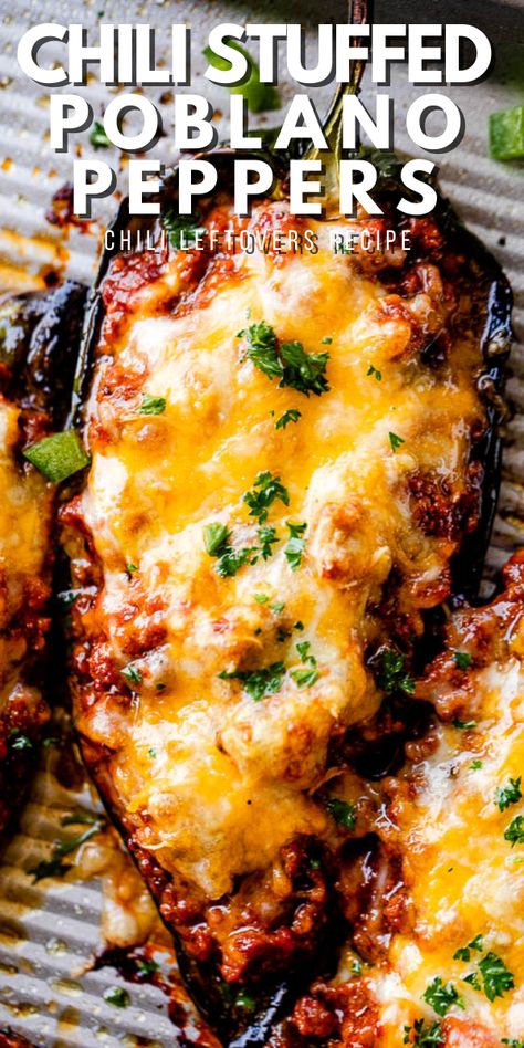 Roasted Stuffed Poblano Peppers, Recipes With Red Chili Peppers, Red Poblano Pepper Recipes, Chili Poblano Recipes, Poblano Chili Recipes, Brisket Stuffed Poblano Peppers, Chorizo Stuffed Poblano Peppers, Poblano Stuffed Peppers, Plabano Pepper Recipe