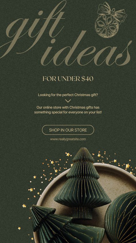 Use this template for your project. Follow me on Canva: https://www.canva.com/p/ok-templates/ #christmas Christmas Poster Design, Gift Instagram, Book Illustration Layout, Instagram Branding Design, 광고 디자인, Christmas Flyer, Vintage Christmas Gifts, Instagram Christmas, Newsletter Design