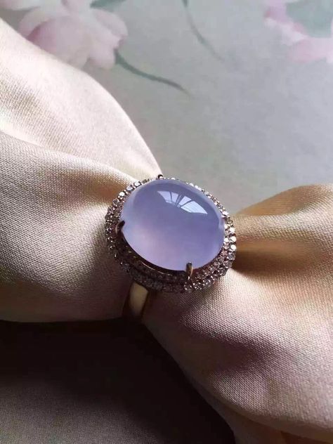 Lavender Jade Ring, Lavender Ring, Lavender Jade, Magical Jewelry, Cabochon Ring, Jade Ring, Minerals And Gemstones, Jade Jewelry, Classic Jewelry