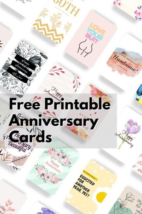 Free Anniversary Cards, Free Invitation Cards, Free Printable Birthday Cards, Birthday Cards To Print, Printable Anniversary Cards, Anniversary Cards For Him, Happy Anniversary Cards, Printable Valentines Cards, Anniversary Greeting Cards