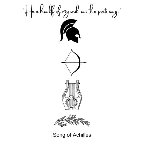 song of achilles, achilles, patroclus Achilles Symbol, Achilles And Patroclus Tattoo, Song Of Achilles Tattoo, Achilles Tattoo, Book Rebinding, Epic Love, Song Of Achilles, Greek Mythology Tattoos, Achilles And Patroclus