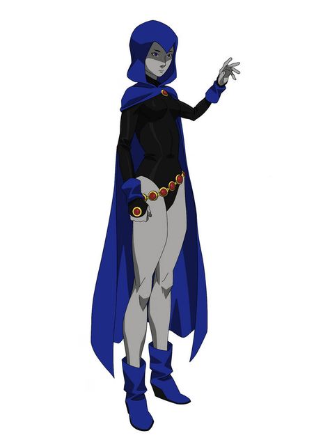 Dc Raven, Teen Titans Series, Old Teen Titans, Bleach Captains, Teen Titans Characters, Raven Fanart, Raven Cosplay, Rachel Roth, Comic Book Girl