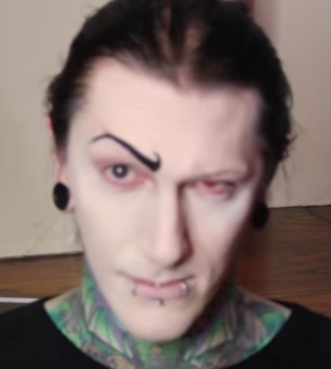 Chris Motionless Funny, Gothic Bands, Emo Band Memes, Chris Motionless, Peter Steele, 80s Rock, Motionless In White, Band Memes, Emo Bands