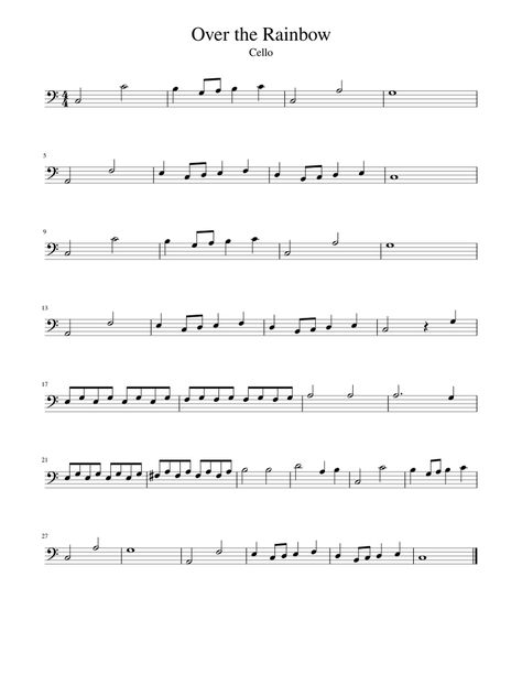 Free Cello Sheet Music, Beginner Cello Sheet Music, Cello Music Sheet For Beginners, Cello Sheet Music For Beginners, Double Bass Sheet Music, Cello Music Sheet, Cello Songs, Bass Orchestra, Cello Notes