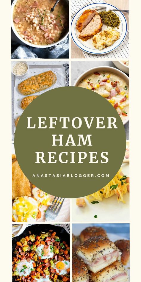 If you're wondering what to do with your leftover ham, I've compiled a list of the 21 best leftover ham recipes that you can make in no time! #leftoverrecipes #hamrecipes #thanksgiving Ham Casserole Recipes, Ham Casserole, Leftover Ham Recipes, Holiday Ham, Simple Lunch, Snacks Ideas, Leftover Ham, Baked Ham, Holiday Meal