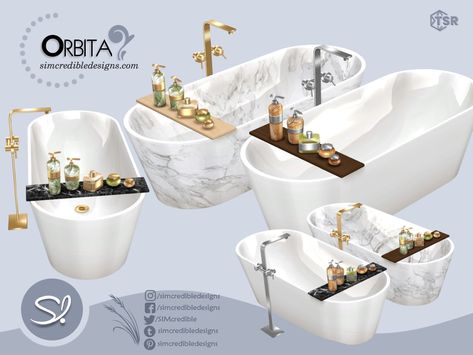 The Sims Resource - Orbita [Patreon] Sinks Sims 4 Cc, Sims 4 Hand Cc, Fountain Sims 4, Sims 4 Cc Furniture Bathroom Bath, Ts4 Cc Bathtub, Sims 4 Bathtub Poses, Sims 4 Cc Toilet Patreon, Sims 4 Modern Bathroom Cc, Sims4 Vanity