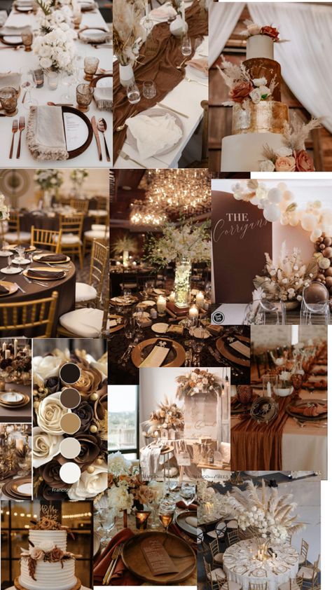 Brown Decor, Wedding Mood Board, Wedding Mood, Pool Party, Wedding Bridal, Mood Board, Dream Wedding, Wedding Decorations, Color