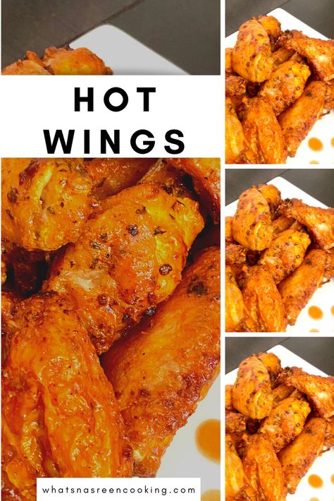 Hot wings are the best appetizer hands down. Make these in the air fryer or deep fry and they will be crispy and delicious with that spicy tang you love about a hot wing. #chickenwings #appetizer #gameday Air Fryer Hot Wings, Saucy Wings, Potatoe Recipe, Hot Wing Recipe, Hot Wing Sauces, Best Appetizer, Franks Red Hot, Deep Fry, Wing Sauce