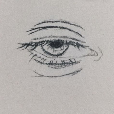 How To Draw Crying Eyes, Crying Eye Sketch, Mind Drawing, Arte Grunge, Drawing Eyes, Drawing Eye, Arte Sketchbook, Pencil Art Drawings, Drawing Stuff