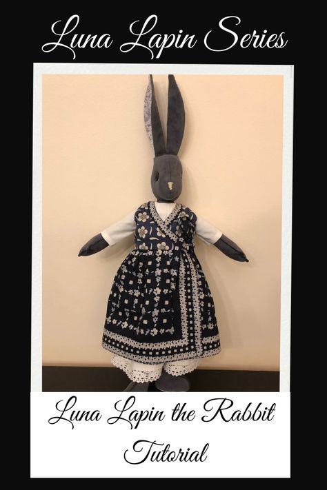 Luna Lapin Clothes Patterns Free, Luna Lapin Clothes, Luna Lapin And Friends, Gingerbread Blonde, Luna Rabbit, Ragdoll Pattern, Rabbit Tutorial, Memory Items, Crafts Corner