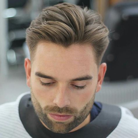 Haircuts of the week | Alan Beak Diamond Face Haircut, Diamond Face Shape Hairstyles, Combed Back Hair, Combover Hairstyles, Top Haircuts For Men, Diamond Face Hairstyle, Top Hairstyles For Men, Haircut For Face Shape, Comb Over Haircut