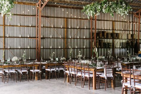 Hangar Wedding, Airplane Hanger, Shed Wedding, Vineyard Wedding Venue, Ny Wedding Venues, Hanger Wedding, Steel Barns, Table Arrangements Wedding, Barn Wedding Reception