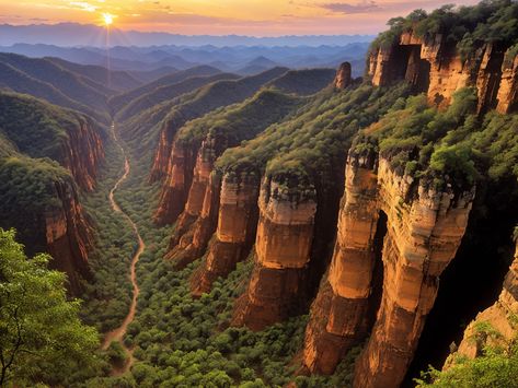 Discover Thailand's Beauty: Pai Canyon Sunset Pai Canyon, Pai Thailand, Inspiring Landscapes, Awe Inspiring, Thailand, Beauty, Pai