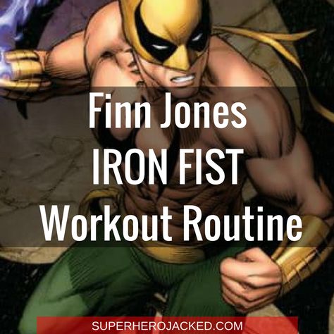 Finn Jones Workout Routine and Diet: How to Train like Iron Fist Iron Fist Training, Men Workouts, Viking Workout, Superhero Training, Finn Jones, Iron Fist Marvel, Superhero Workout, Gym Workout Planner, Anime Traps