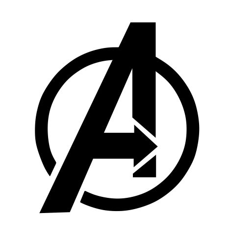 Avengers Logos Symbols, Thanos Glove, Avengers Decals, Superhero Stickers, Iron Man Spiderman, Avengers Logo, Marvel Logo, Avengers Birthday, Logo Symbol