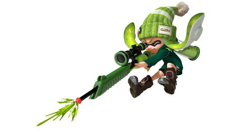 Splatoon Charger, Likelihood Art, Splatoon Squid, Splatoon Memes, Splatoon Art, 1 Y 2, Character References, Art Tutorial, Splatoon