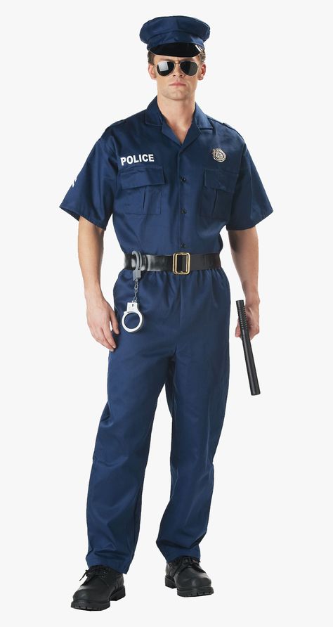 Policeman Outfit, Officer Costume, Police Officer Costume, Police Hat, Police Costume, Uniform Costume, Police Shirts, Dark Blue Pants, California Costumes