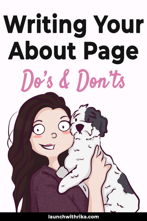 About Page Layout, Page Layout Ideas, Blog Post Template, About Me Page, Wordpress Tutorials, About Page, What To Write, Ecommerce Store, Etsy Business