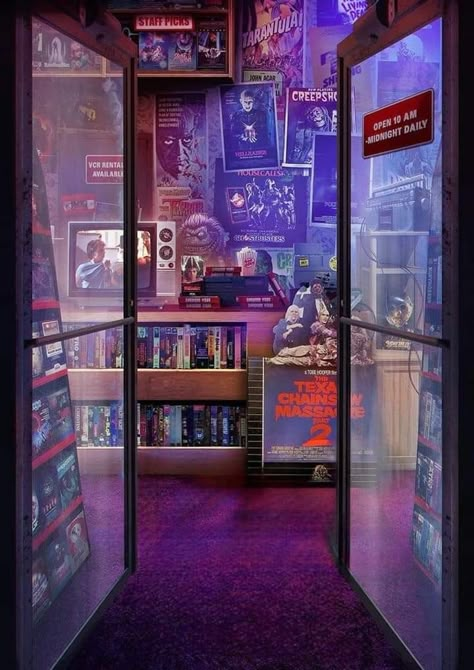 Video Store Aesthetic, Retro Horror Aesthetic, 90s Horror Movies, Slasher Summer, Classic Horror Movies Posters, 80s Horror, Retro Room, Video Store, Retro Horror