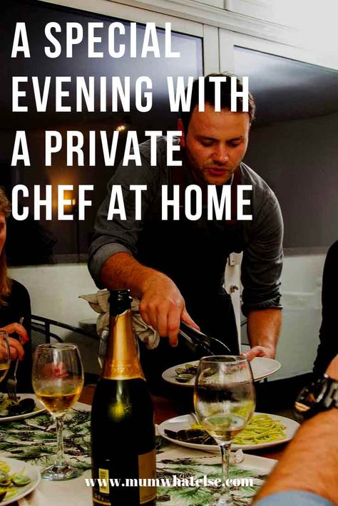 Private Chef Bachelorette Party, Private Chef Menu Ideas, Private Chef Dinner Party, Pasta Business, Private Chef Dinner, Chef Lifestyle, Bachelor's Party, Personal Chef Business, Chef At Home