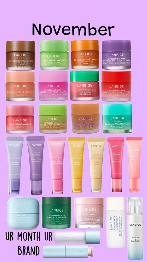 LANEIGE Laneige Lip Gloss, Skincare List, Inner Demon, Birthday Things, Bday Wishlist, Laneige Lip, Sephora Skin Care, Preppy Stuff, Perfect Skin Care Routine