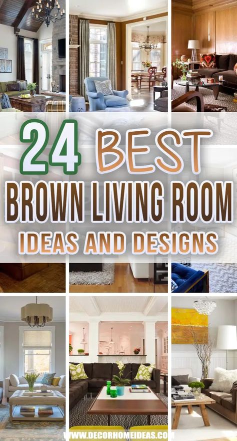 24 Best Brown Living Room Ideas and Designs Brown Furniture Living Room Decor Ideas, Best Leather Furniture Living Rooms, Brown And Cream Living Room Ideas Cozy, Curtains For Living Room With Brown Sofa, Corner Fillers Living Rooms, Living Room Inspiration Brown Sofa, Brown Couch Curtain Ideas, Simple Living Room Decor Brown Couch, Decorating With Brown Leather Furniture