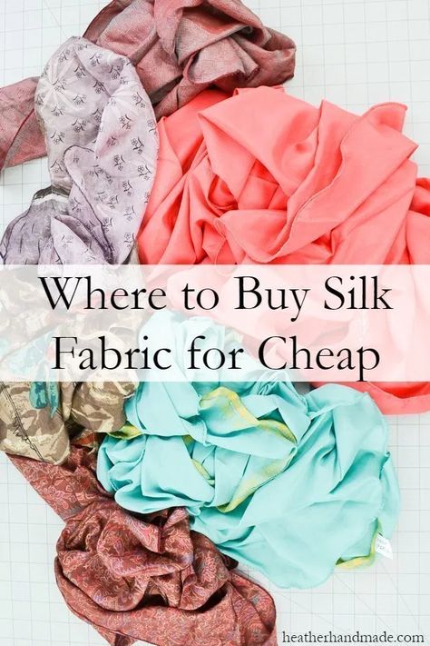 Where To Buy Fabric, Altering Jeans, Sew Tutorials, Silk Fabric Online, Sewing Projects Patterns, Sew By Hand, Free Sewing Tutorials, Advanced Sewing, Scrap Fabric Projects