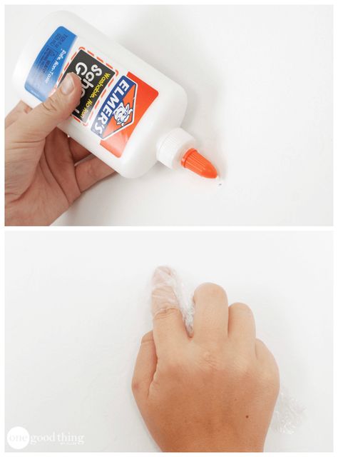 10 Surprising Reasons To Have A Bottle Of White Glue · One Good Thing by JilleePinterestFacebookPinterestPrintFriendlyEmailPinterest Holes In Wall, Fill In Nails, Nail Filler, Fill Nail Holes, How To Patch Drywall, Patch Hole, Wall Nails, Handy Woman, Makeup Nails Art