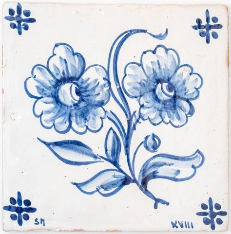 Delft Blue Pattern, Block Print Wallpaper, Dutch Ceramic, Dutch Tiles, Delft Tiles, Alphabet Stencils, Grunge Art, Delft Blue, Pop Up Cards