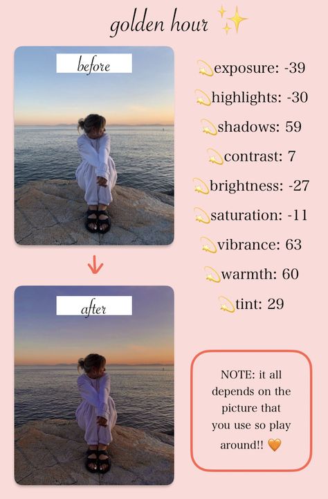 Best Vsco Edits, Edit Settings For Photos, Summer Photo Editing Iphone, Glow Filter Camera Roll, Iphone Edits Photo, How To Make Your Photos Aesthetic On Iphone, Phone Settings For Photos, Best Ways To Edit Pictures, Travel Photo Editing