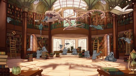 Magic School Exterior, Mythical School Building, Witch School Building, Magical School Art, Magical School Aesthetic, Fantasy Schools, Magic School Aesthetic, Fantasy Classroom, Magic Library