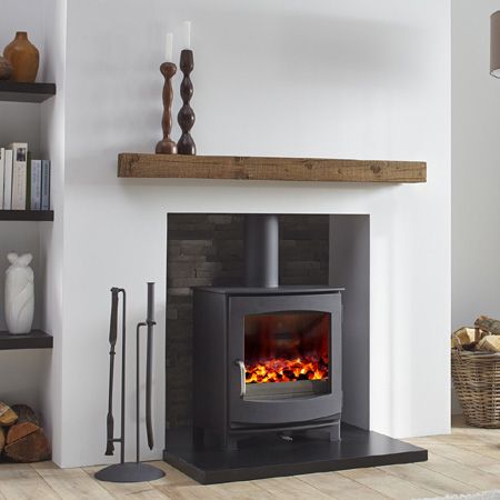 DG Ivar 5 Woodburning Stove Wood Burner Fireplace, Wood Burning Stoves Living Room, Log Burner Living Room, Boiler Stoves, Wood Stove Fireplace, Multi Fuel Stove, Freestanding Fireplace, Pellet Stove, Stove Fireplace