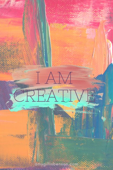 Be Creative Art, I Am Creative Quotes, Be Creative Aesthetic, Artistic Vision Board Art, I Am Creative Affirmation, Painting Affirmations, Vision Board Creativity, Creativity Vision Board, Be Creative Quotes