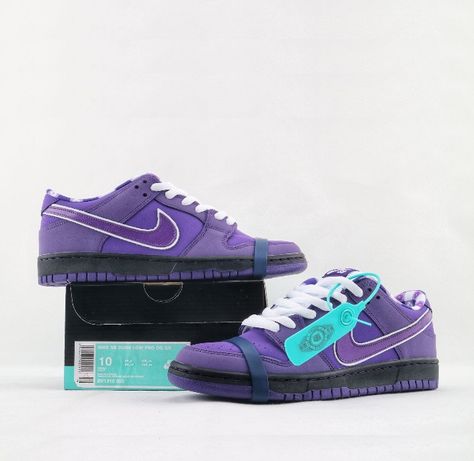 Concepts x Nike SB Dunk "Purple Lobster" Nike Dunks Purple, Dunks Purple, Nike Sb Red, Purple Lobster, Dunk Lows, Basketball Moves, Sb Dunks, Nike Shoes Girls, Nike Sb Dunks Low