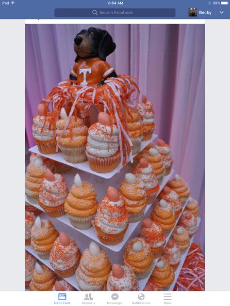 Catering Bakery, Cupcakes Fruit, Cupcakes Graduation, Cake Pumpkin, Cookies Wedding, Cupcakes Birthday, Go Vols, Gourmet Cupcakes, Graduation Cupcakes