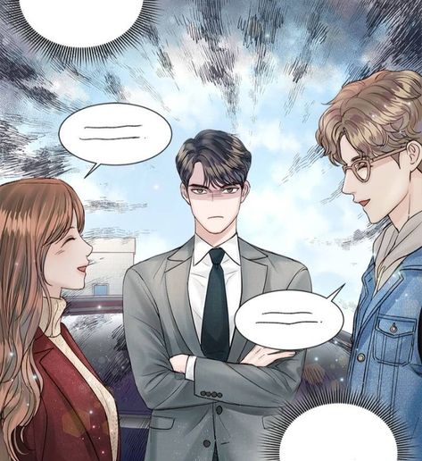 Jealous Drawing, Anime Couples Manga Jealous, Manga Jealous, Manhwa Panels, Jealous Boyfriend, Funny Manga, Couple Sketch, Romantic Anime Couples, Happy Ending